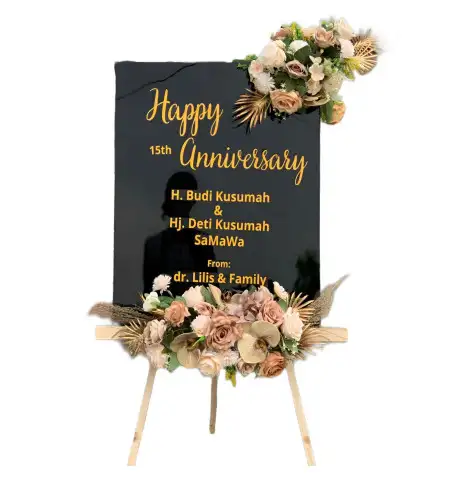 Papan Bunga Akrilik BANGKA SELATAN