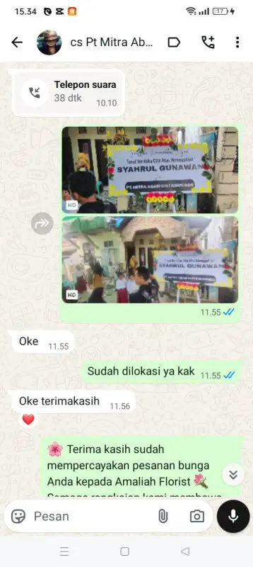 Testimonial Papan ucapan BANGKA SELATAN